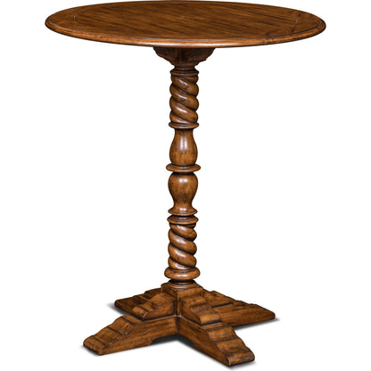 Painter's Pedestal Table by Maitland-Smith. Made from unique in a traditional style.