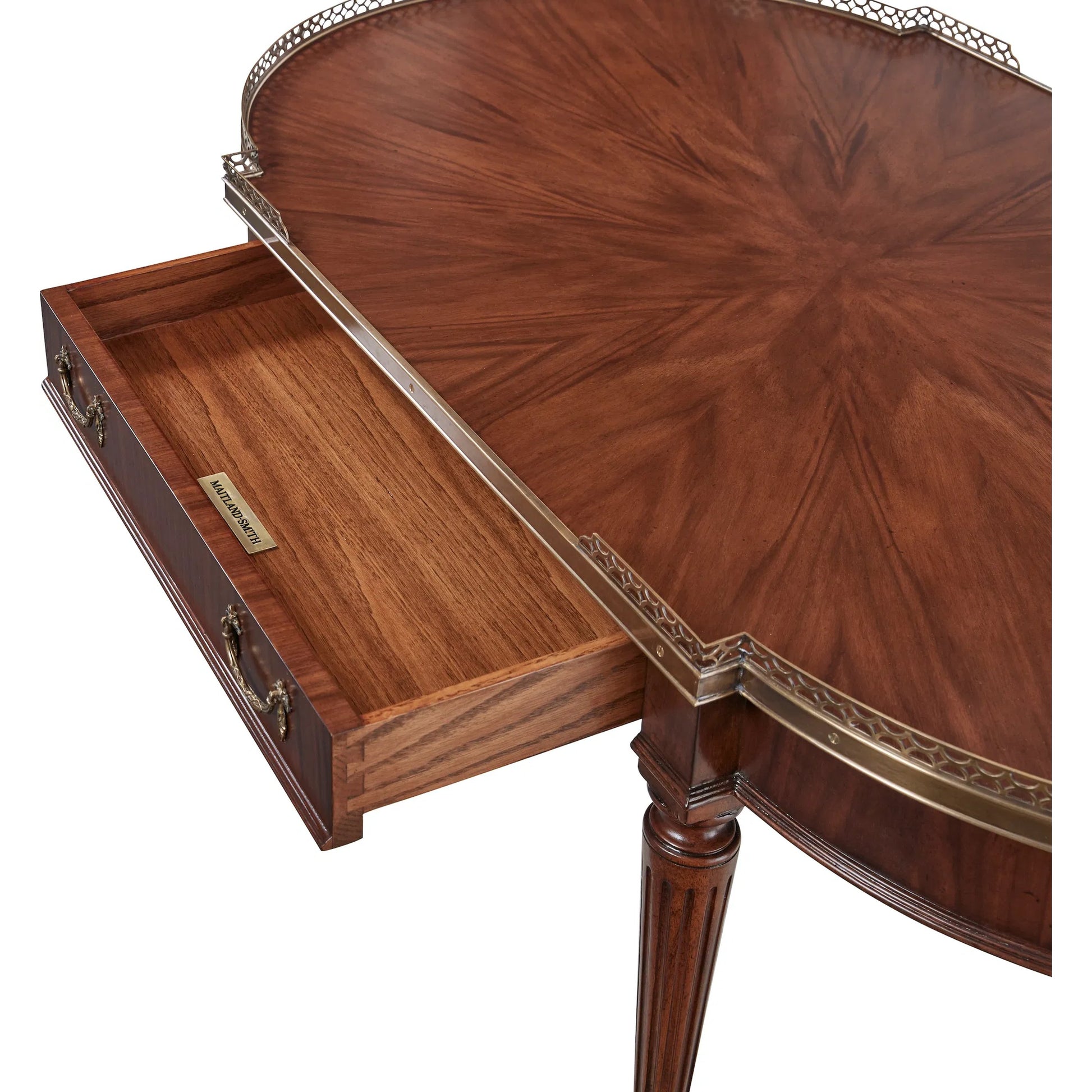 Starboard Cocktail Table by Maitland-Smith. Made from unique in a transitional style.