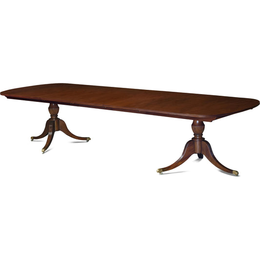 Lukas Dining Table by Maitland-Smith. Made from unique in a traditional style.