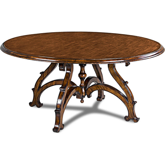 Shepard Dining Table by Maitland-Smith. Made from unique in a traditional style.