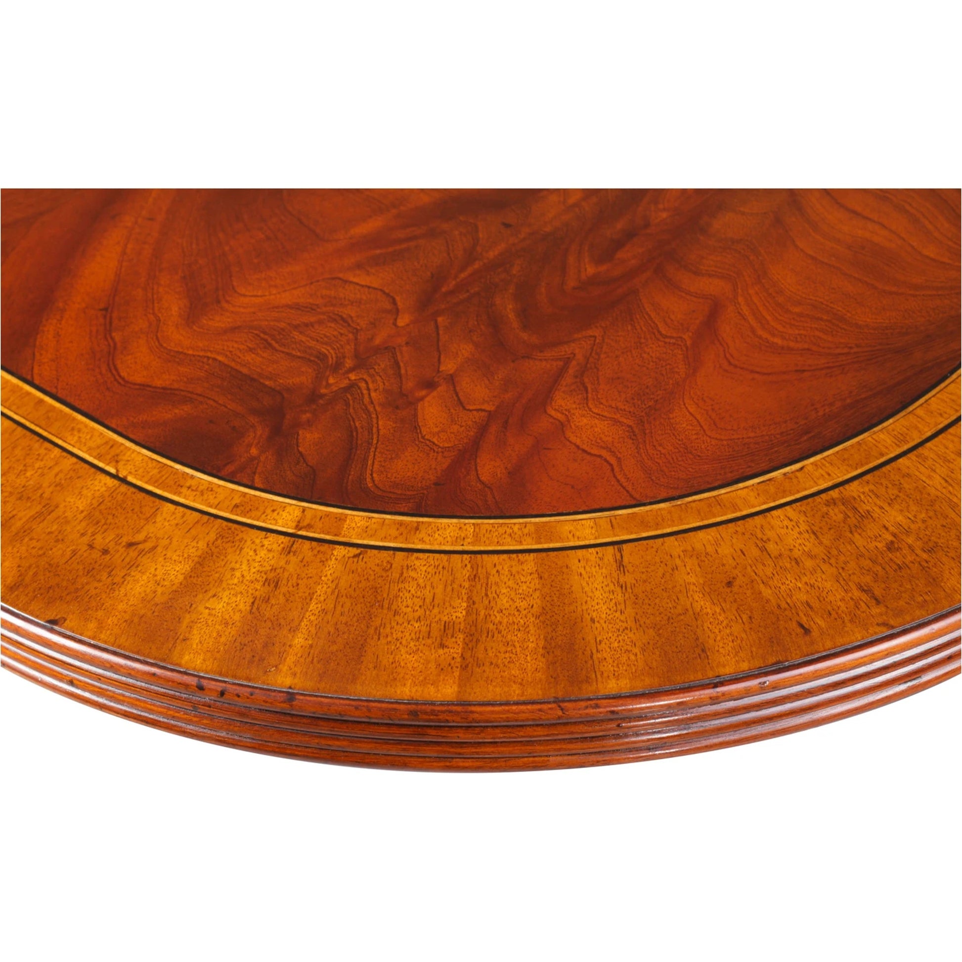 Reeded Dining Table by Maitland-Smith. Made from unique in a transitional style.