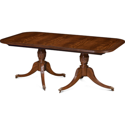 Bleached Reeded Dining Table by Maitland-Smith. Made from unique in a unique style.