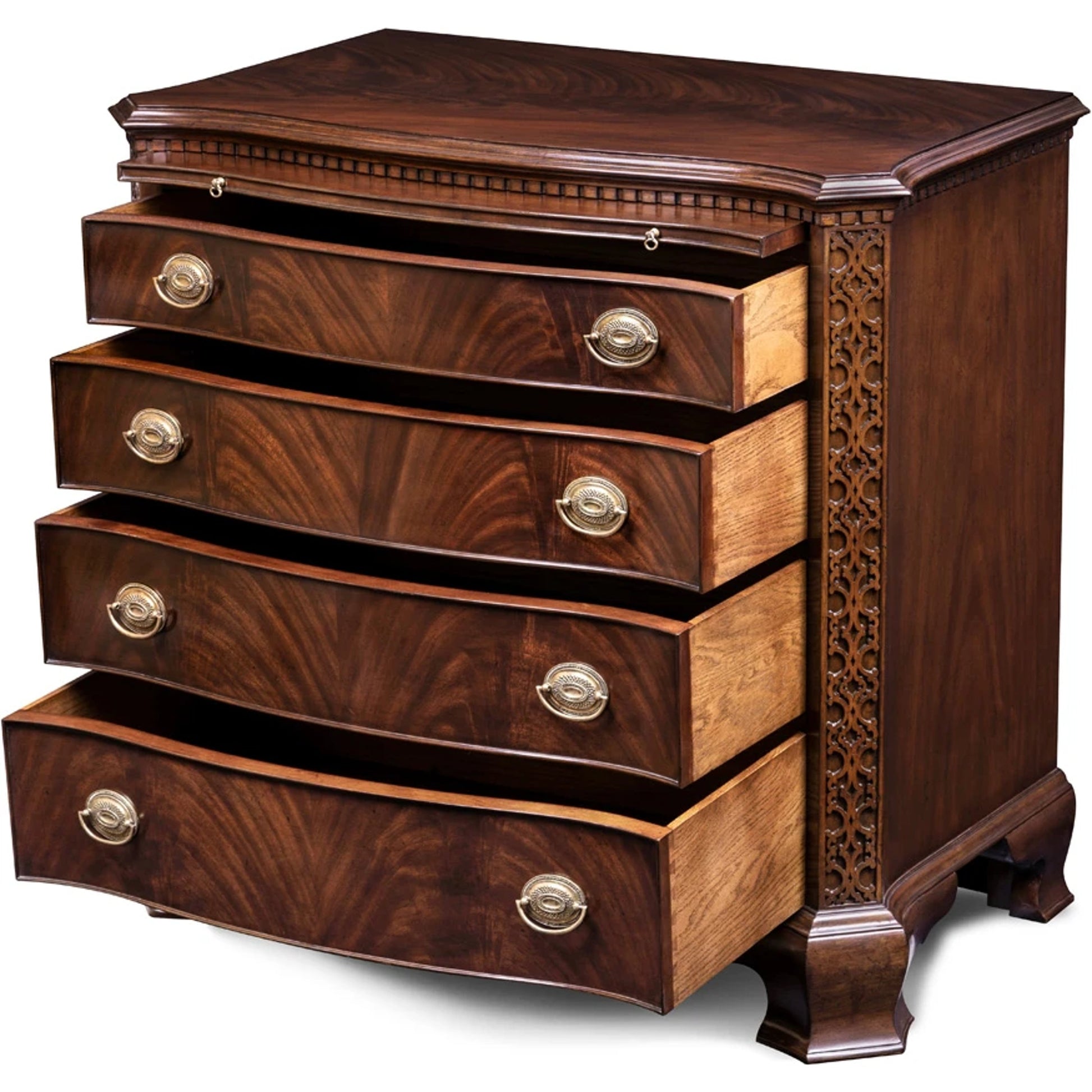 Mandolin Chest of Drawers by Maitland-Smith. Made from unique in a traditional style.