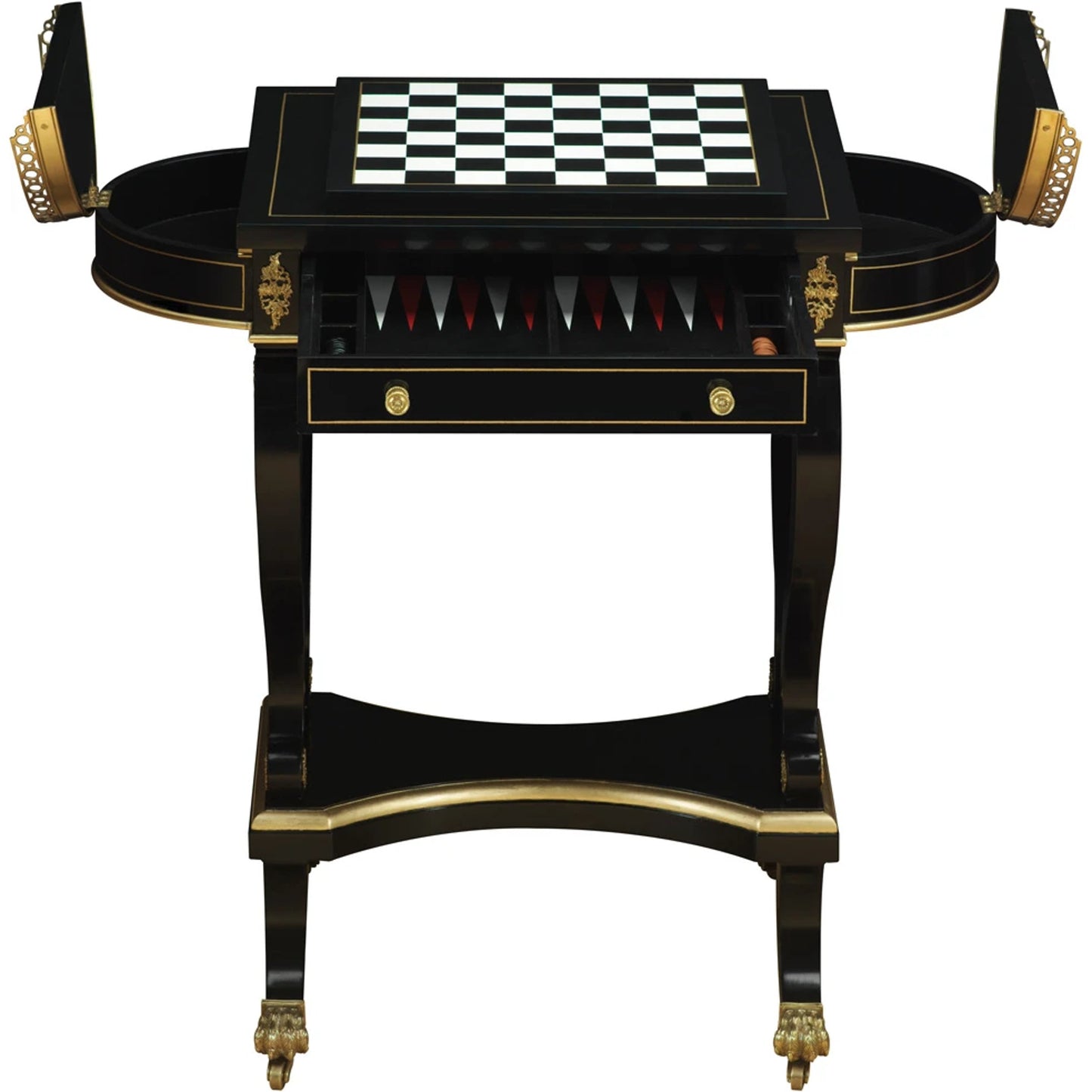 002 SI-2016100 | Additional Silo | Eclipse Game Table by Maitland-Smith. Made from unique in a traditional style.