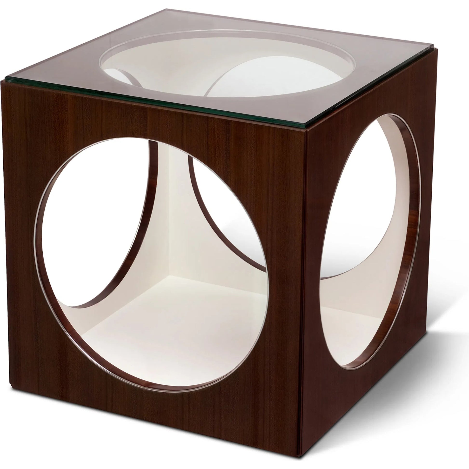 Mozambique Side Table by Maitland-Smith. Made from unique in a modern style.