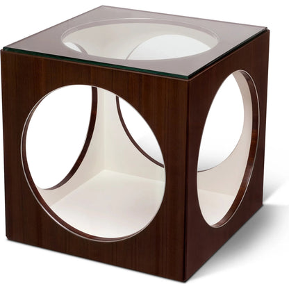 Mozambique Side Table by Maitland-Smith. Made from unique in a modern style.