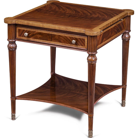 Carter Side Table by Maitland-Smith. Made from unique in a traditional style.
