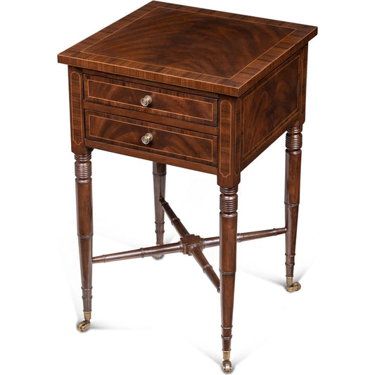 Dixon End Table by Maitland-Smith. Made from unique in a traditional style.