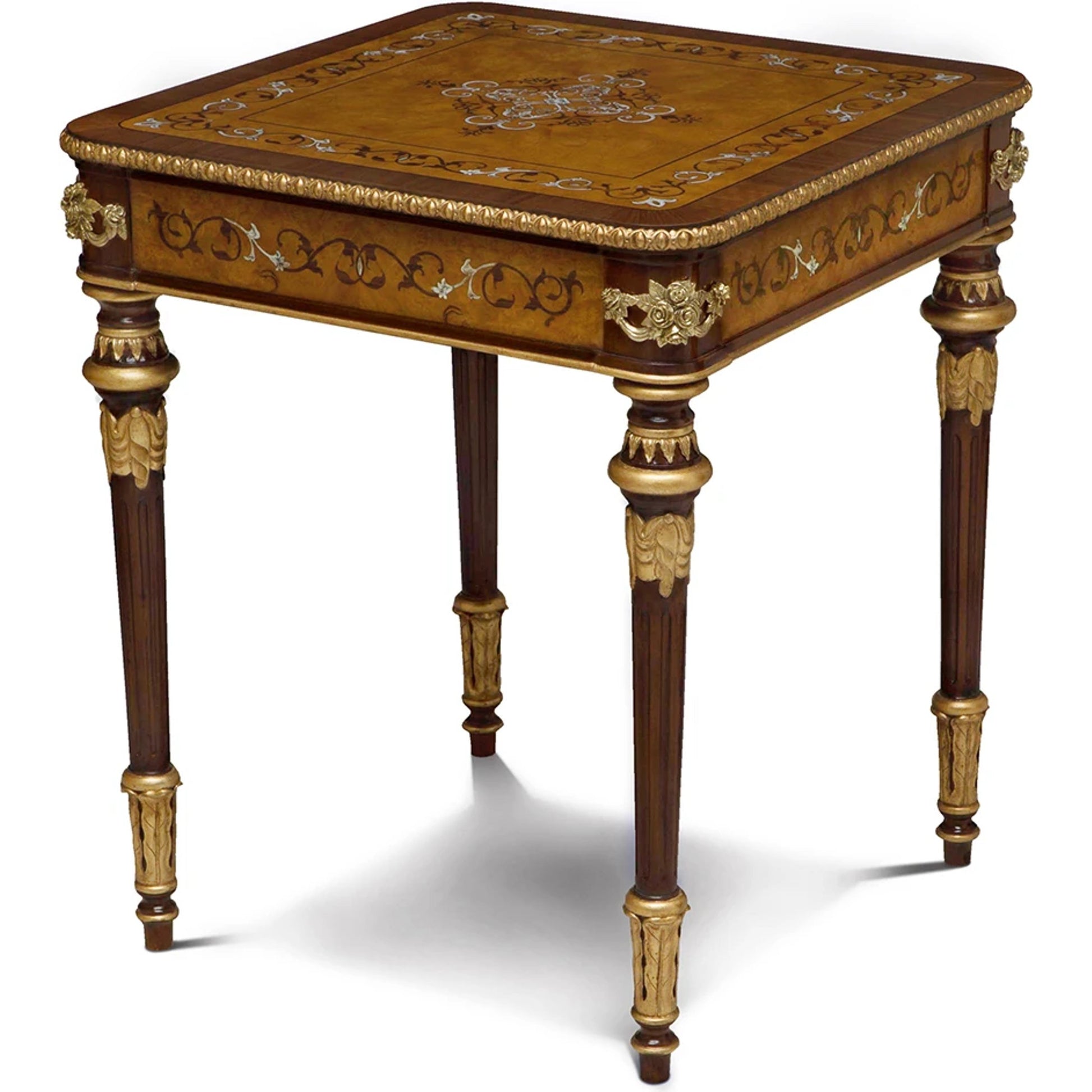 Finneas End Table by Maitland-Smith. Made from unique in a traditional style.