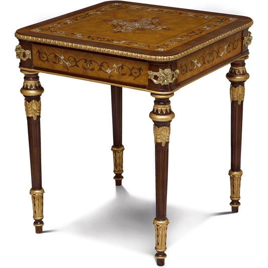 Finneas End Table by Maitland-Smith. Made from unique in a traditional style.