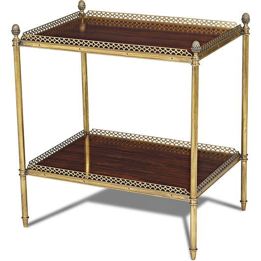Bell End Table by Maitland-Smith. Made from unique in a traditional style.