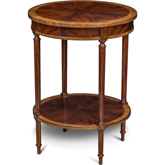 Carriage Lamp Table by Maitland-Smith. Made from unique in a traditional style.