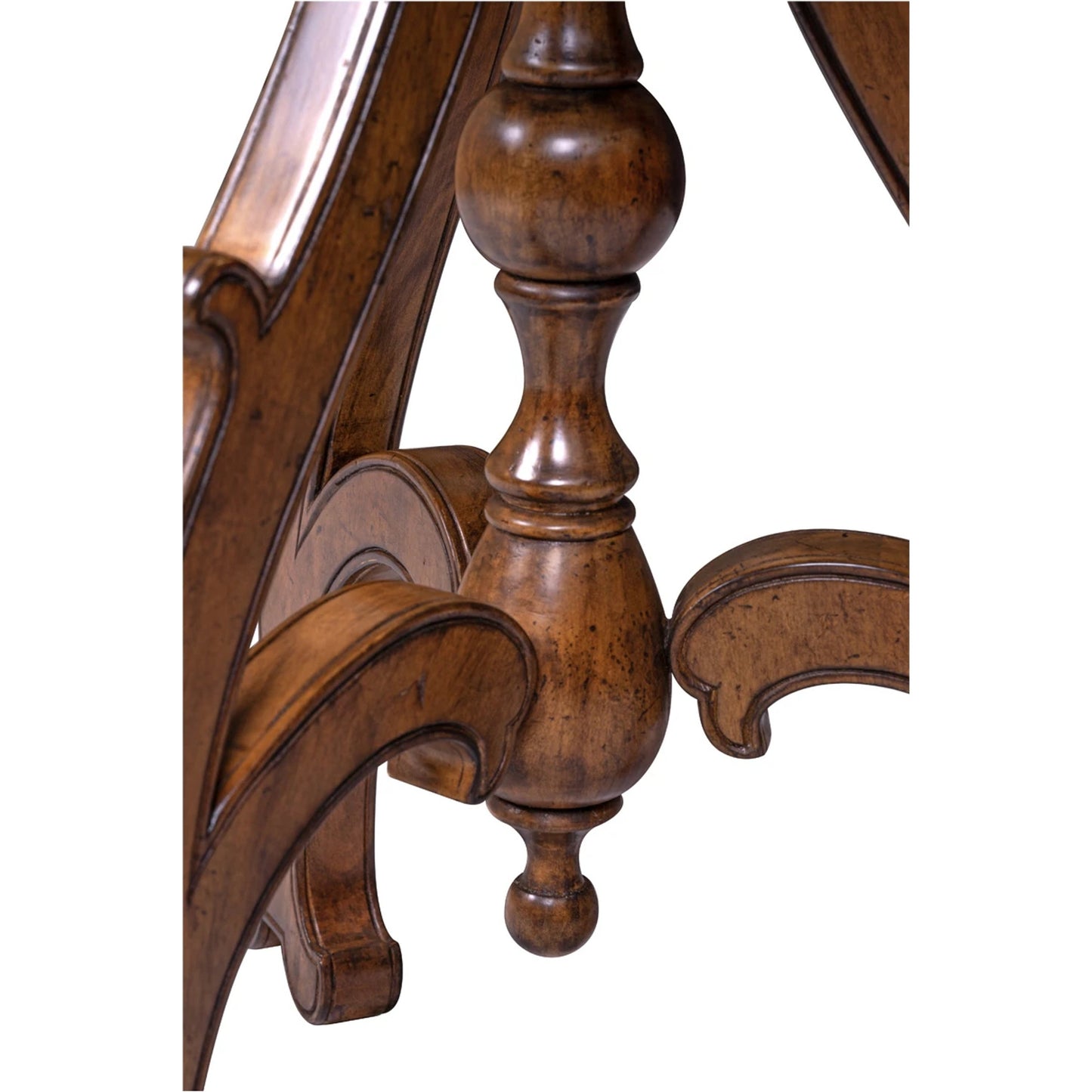 005 SI-2016123 | Closeup | Shepard Pedestal Table by Maitland-Smith. Made from unique in a traditional style.