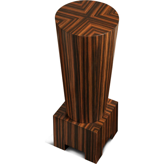 Farrow Pedestal by Maitland-Smith in natural amara. Made from unique in a traditional style.