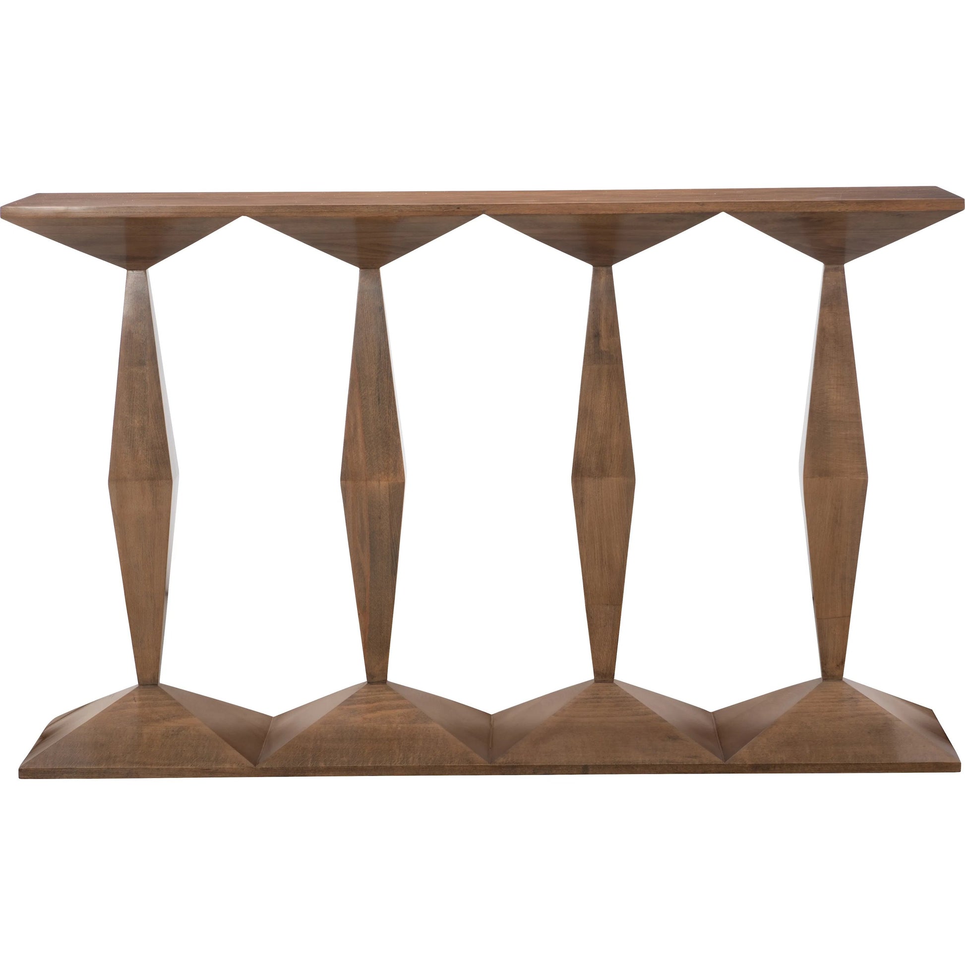 Aruba Console Table by Maitland-Smith in natural beech. Made from unique in a unique style.