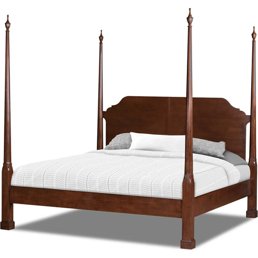 Bailey King Bed by Maitland-Smith. Made from unique in a traditional style.