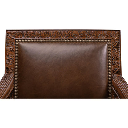 Quarter Bar Stool by Maitland-Smith. Made from unique in a traditional style.