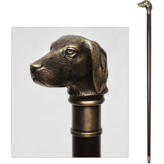 Dog Walking Stick by Maitland-Smith. Made from unique in a traditional style.