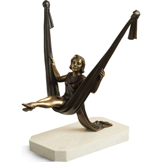 Suspension Sculpture by Maitland-Smith in brass. Made from unique in a unique style.