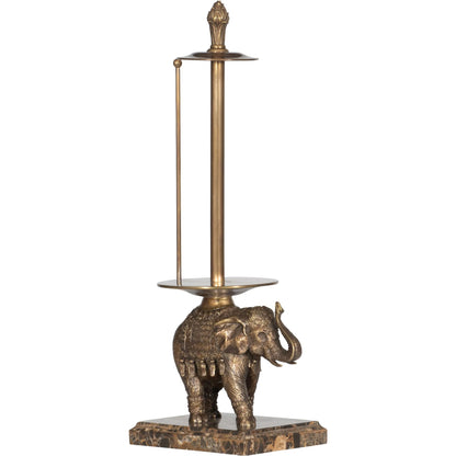 Dumbo Towel Dispenser by Maitland-Smith in brass. Made from unique in a unique style.