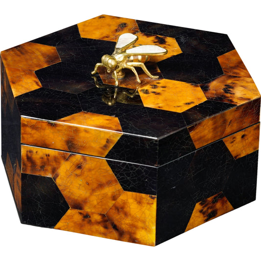 Honeycomb Penshell Box by Maitland-Smith. Made from unique in a modern style.
