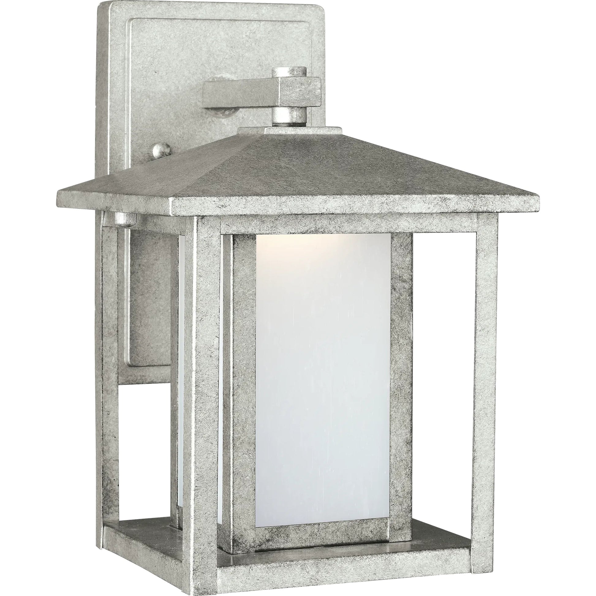Hunnington Small LED Outdoor Wall Lantern by Visual Comfort & Co.. Made from aluminum in a cottage & farmhouse style.