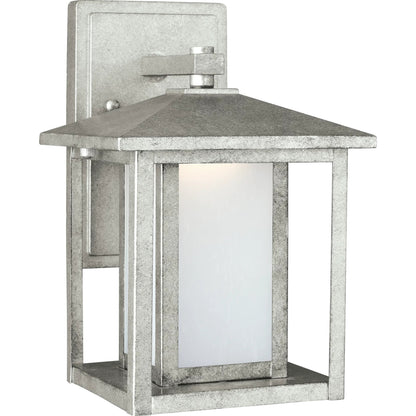 Hunnington Small LED Outdoor Wall Lantern by Visual Comfort & Co.. Made from aluminum in a cottage & farmhouse style.
