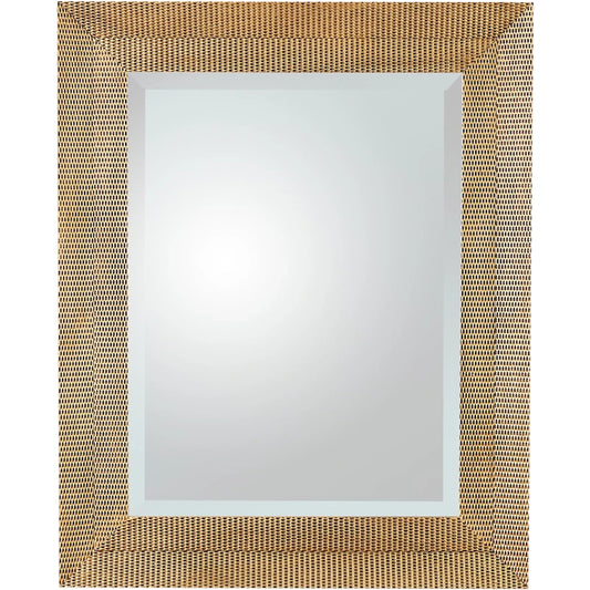 Delicate Basketweave Mirror by Global Views. Made from unique in a unique style.