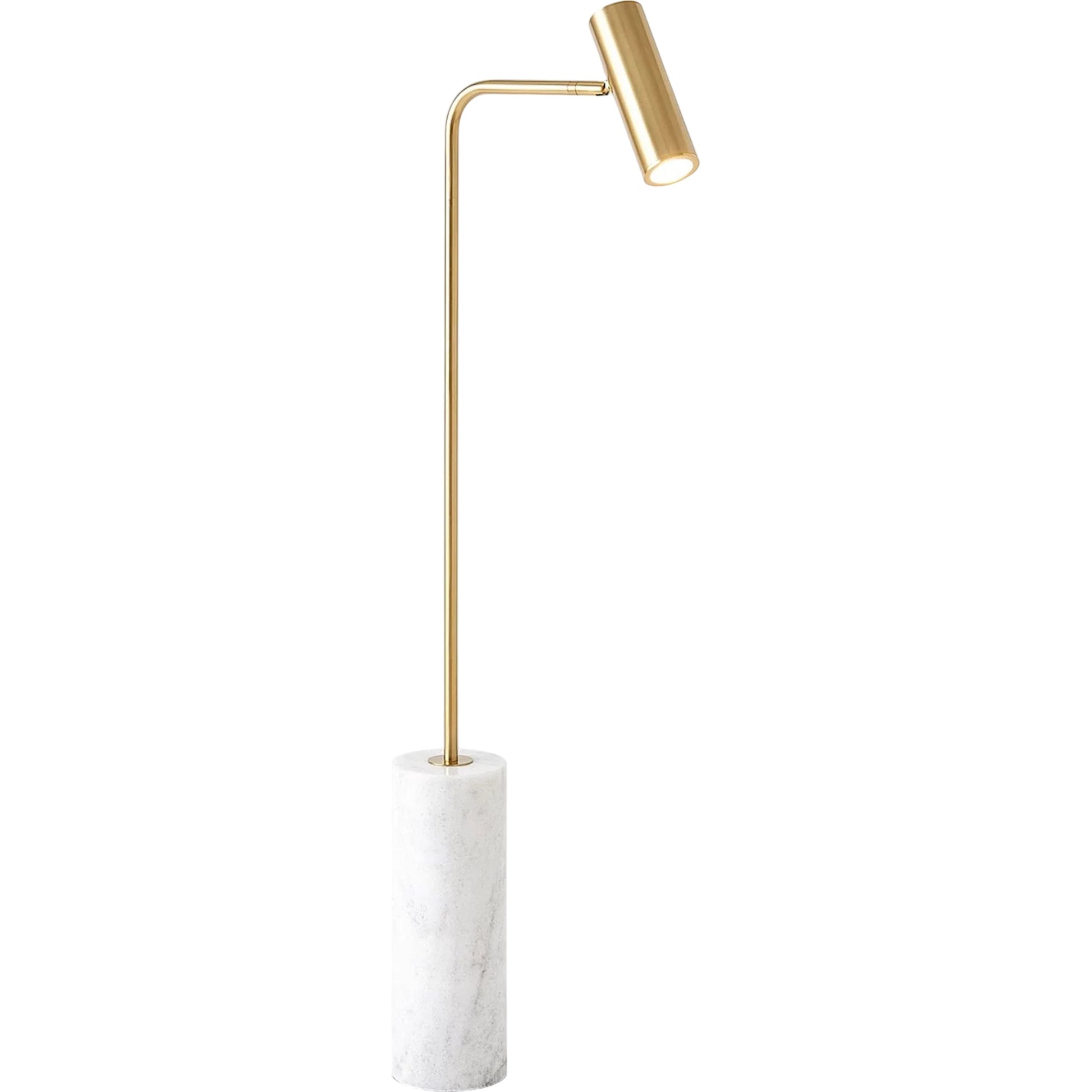Spotlight Floor Lamp by Global Views in red and marble. Made from unique in a unique style.