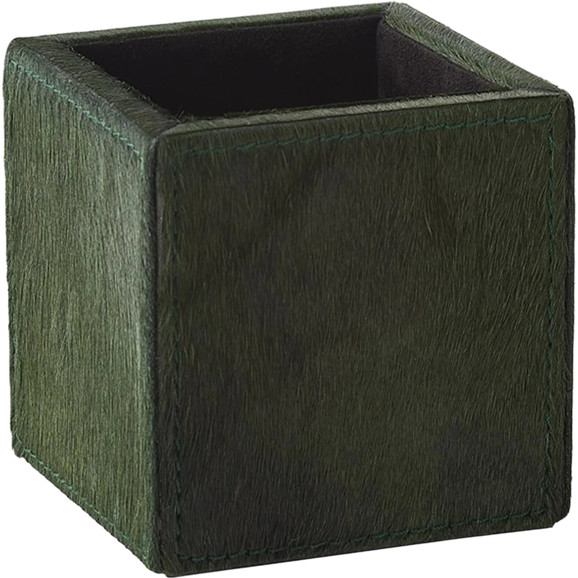 Posh Pencil Cup by Global Views in leather. Made from unique in a unique style.