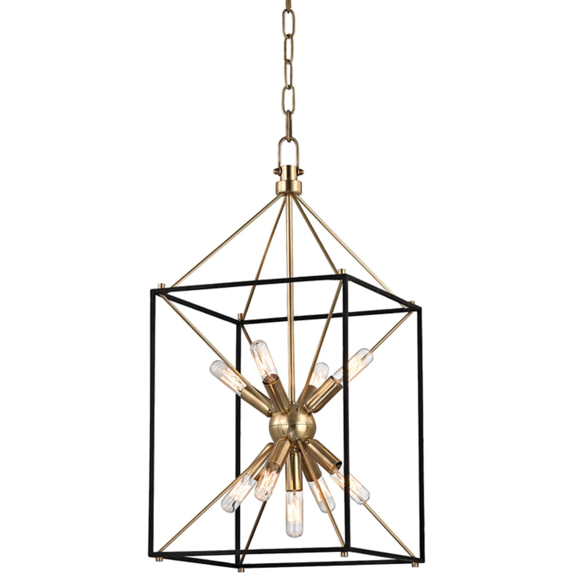 Glendale Pendant by Hudson Valley. Made from brass in a modern style.