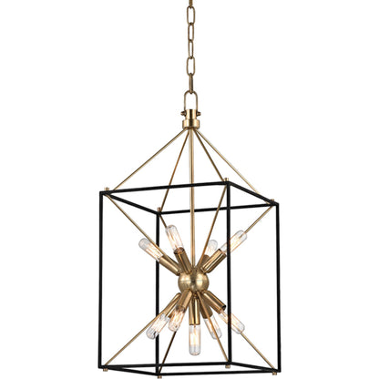 Glendale Pendant by Hudson Valley. Made from brass in a modern style.