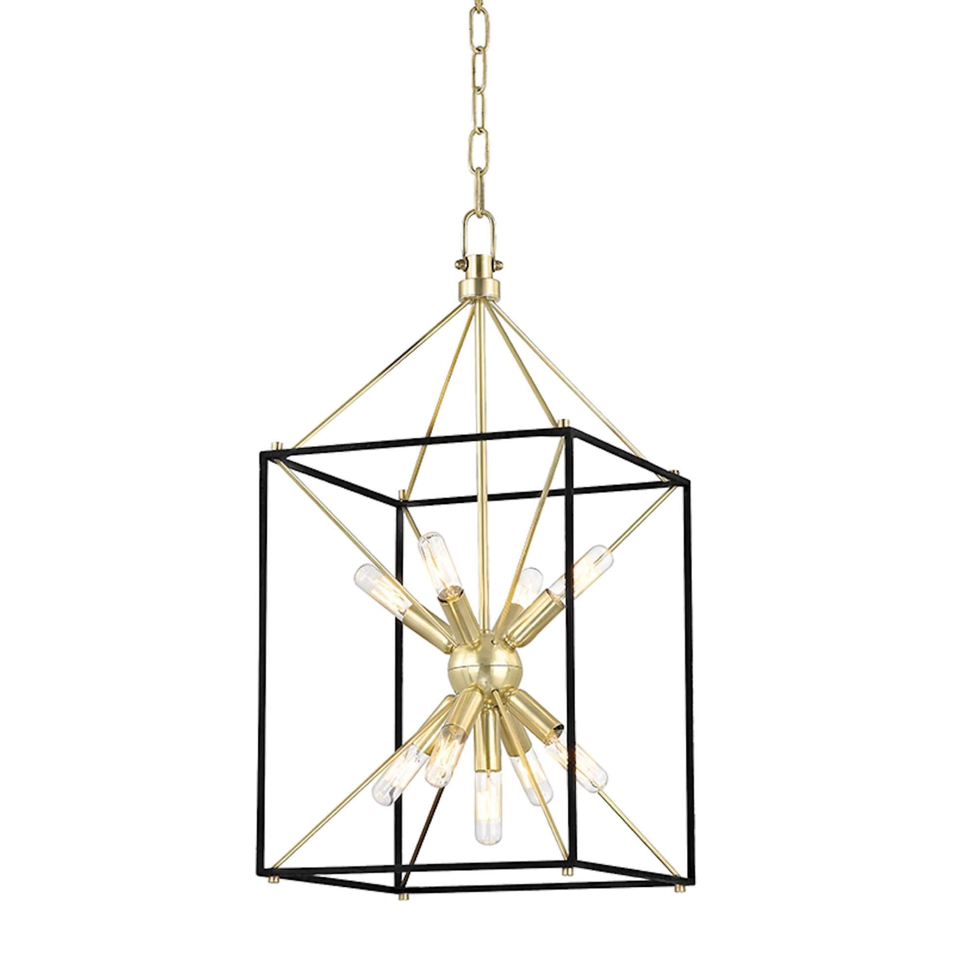 Glendale Pendant by Hudson Valley. Made from brass in a modern style.