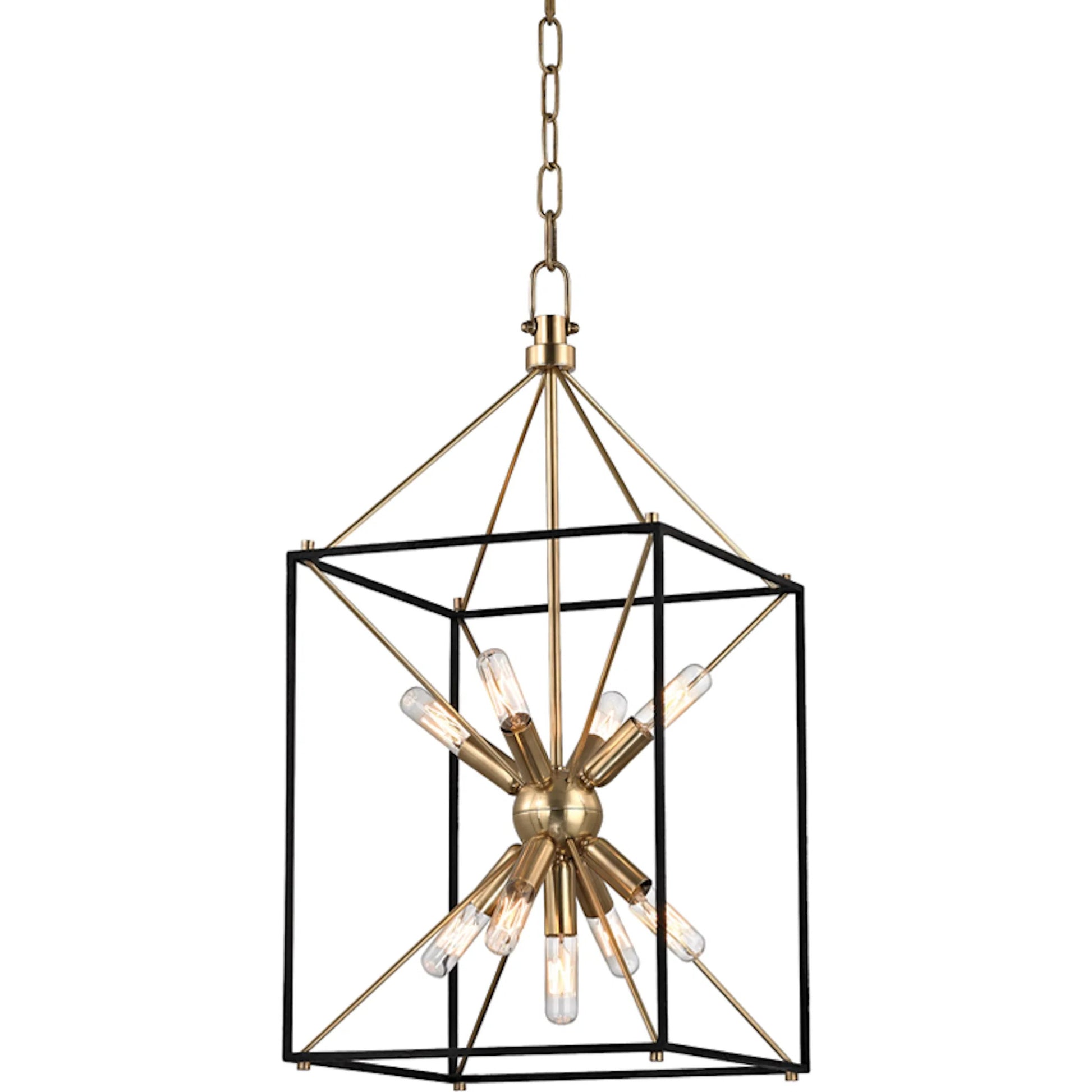 Glendale Pendant by Hudson Valley. Made from brass in a modern style.