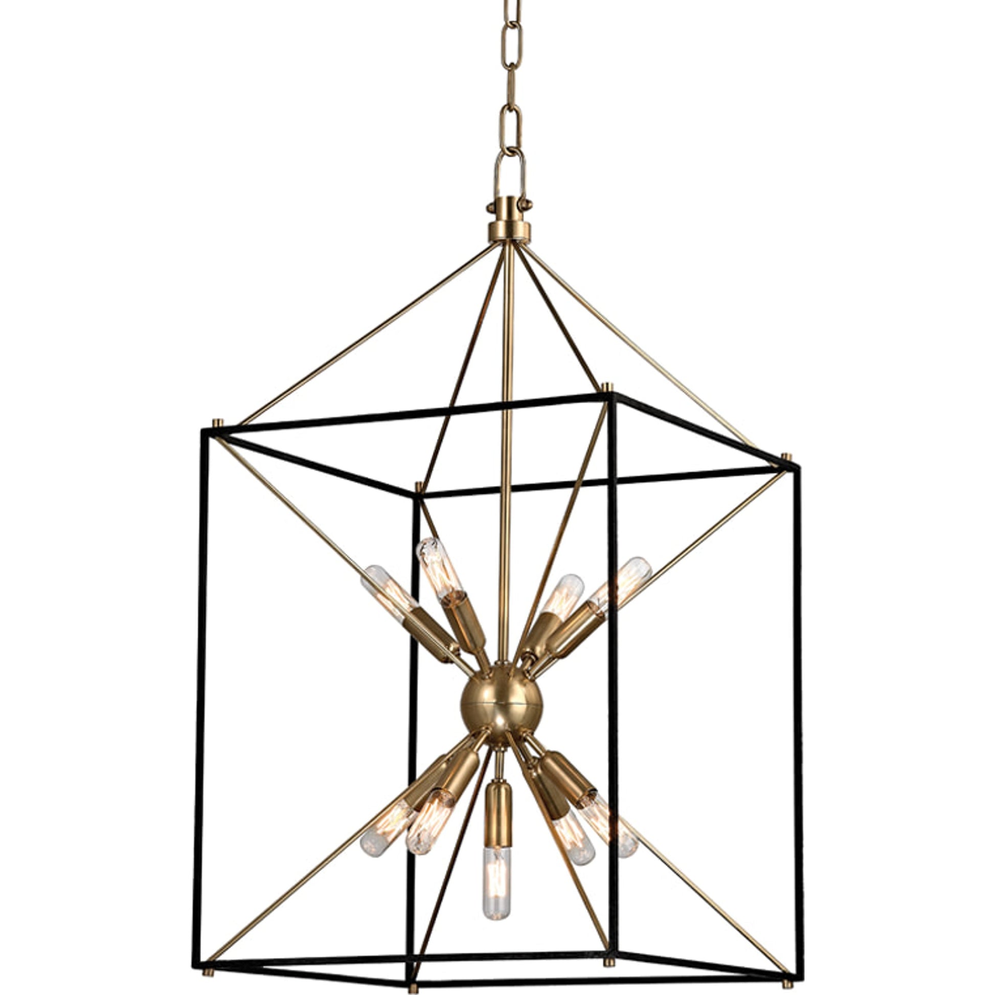 Glendale Pendant by Hudson Valley. Made from brass in a modern style.