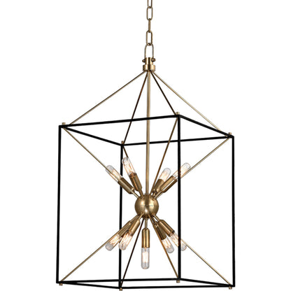 Glendale Pendant by Hudson Valley. Made from brass in a modern style.