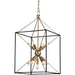 Glendale Pendant by Hudson Valley. Made from brass in a modern style.