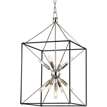 Glendale Pendant by Hudson Valley. Made from brass in a modern style.
