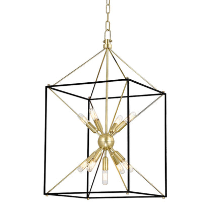 Glendale Pendant by Hudson Valley. Made from brass in a modern style.