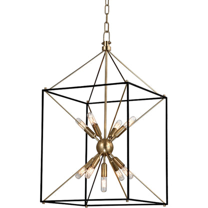 Glendale Pendant by Hudson Valley. Made from brass in a modern style.