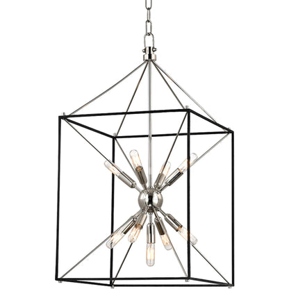 Glendale Pendant by Hudson Valley. Made from brass in a modern style.