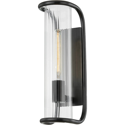 Fillmore 1 Light Wall Sconce by Hudson Valley. Made from steel in a modern style.