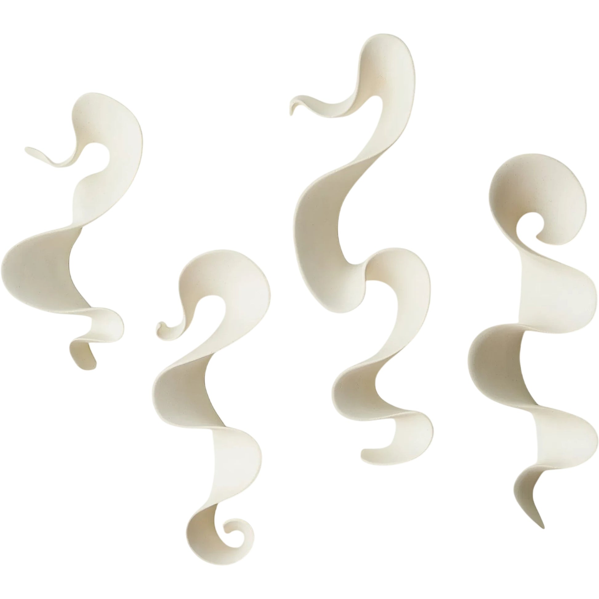 Tempest Wall Ribbon by Global Views. Made from ceramic in a modern style.