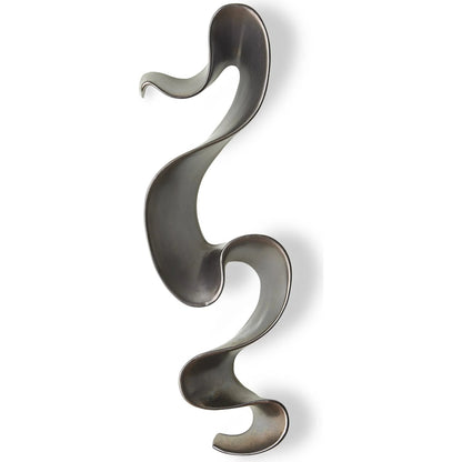 Tempest Wall Ribbon by Global Views. Made from ceramic in a modern style.