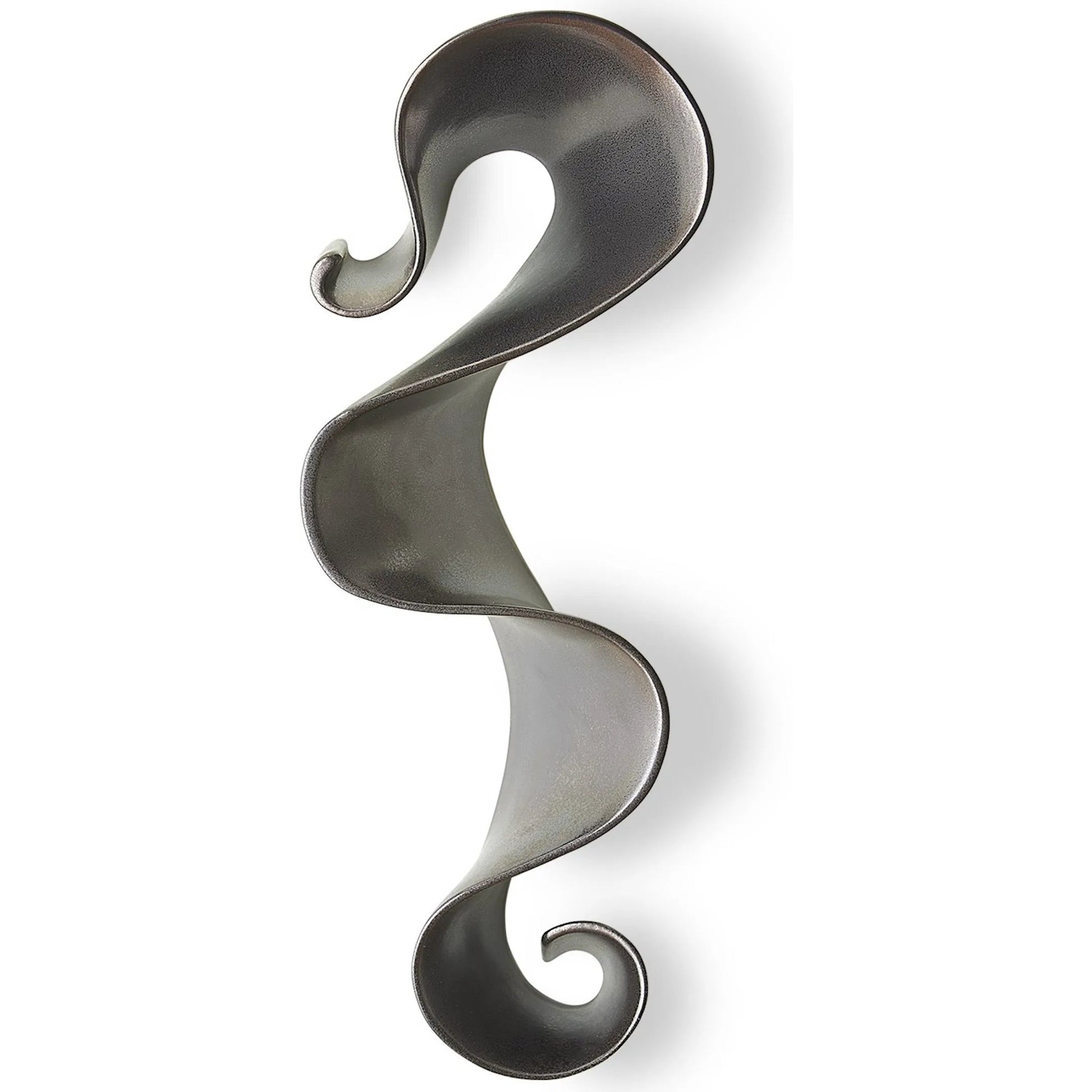 Tempest Wall Ribbon by Global Views. Made from ceramic in a modern style.