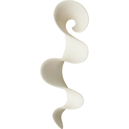 Tempest Wall Ribbon by Global Views. Made from ceramic in a modern style.