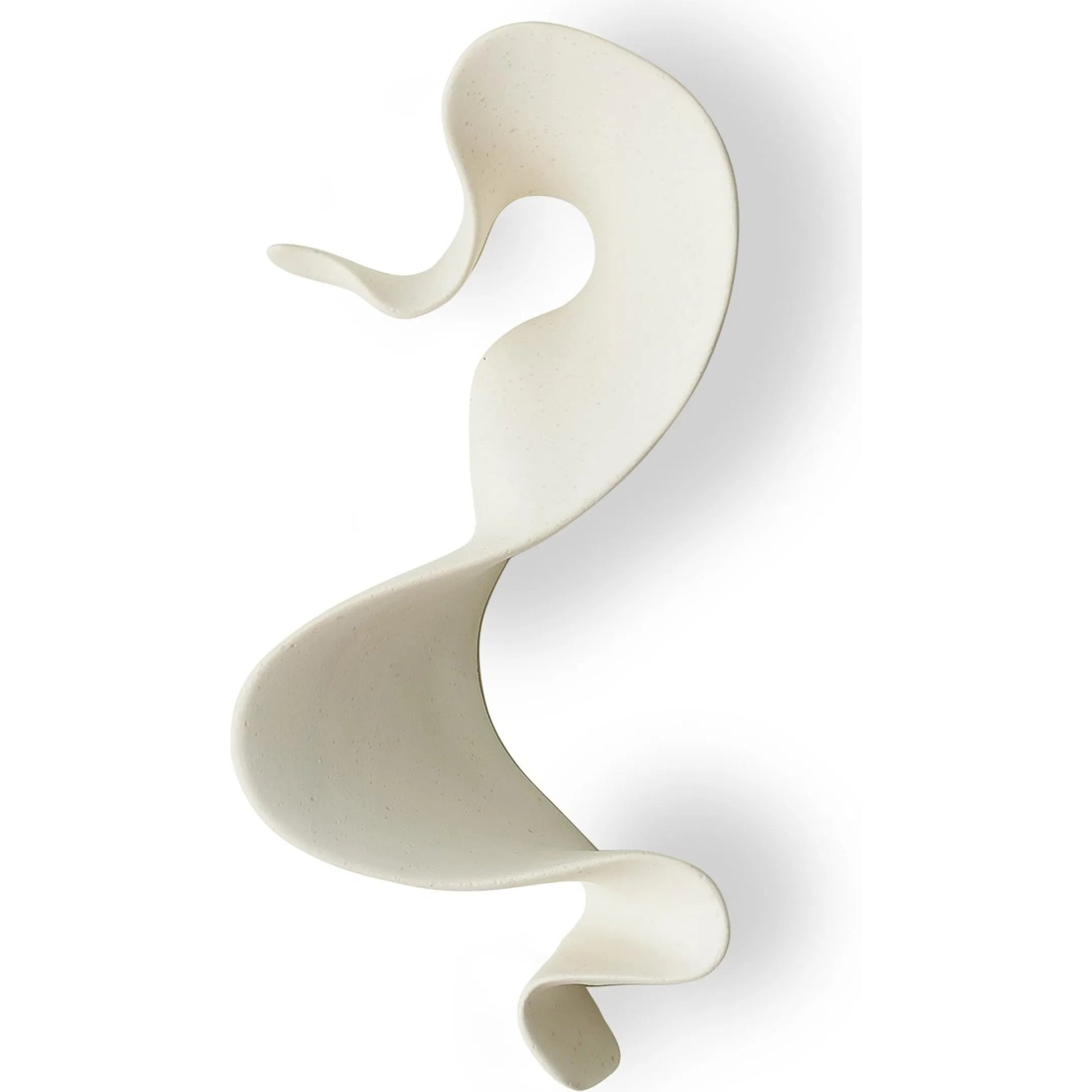 Tempest Wall Ribbon by Global Views. Made from ceramic in a modern style.