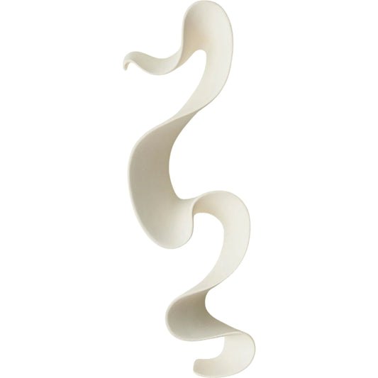 Tempest Wall Ribbon by Global Views. Made from ceramic in a unique style.