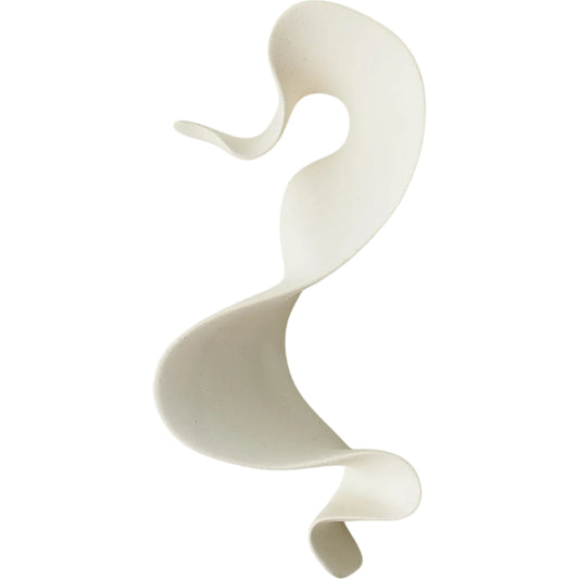 Tempest Wall Ribbon by Global Views. Made from ceramic in a unique style.