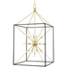 Glendale 25 Light Chandelier by Hudson Valley. Made from brass in a modern style.